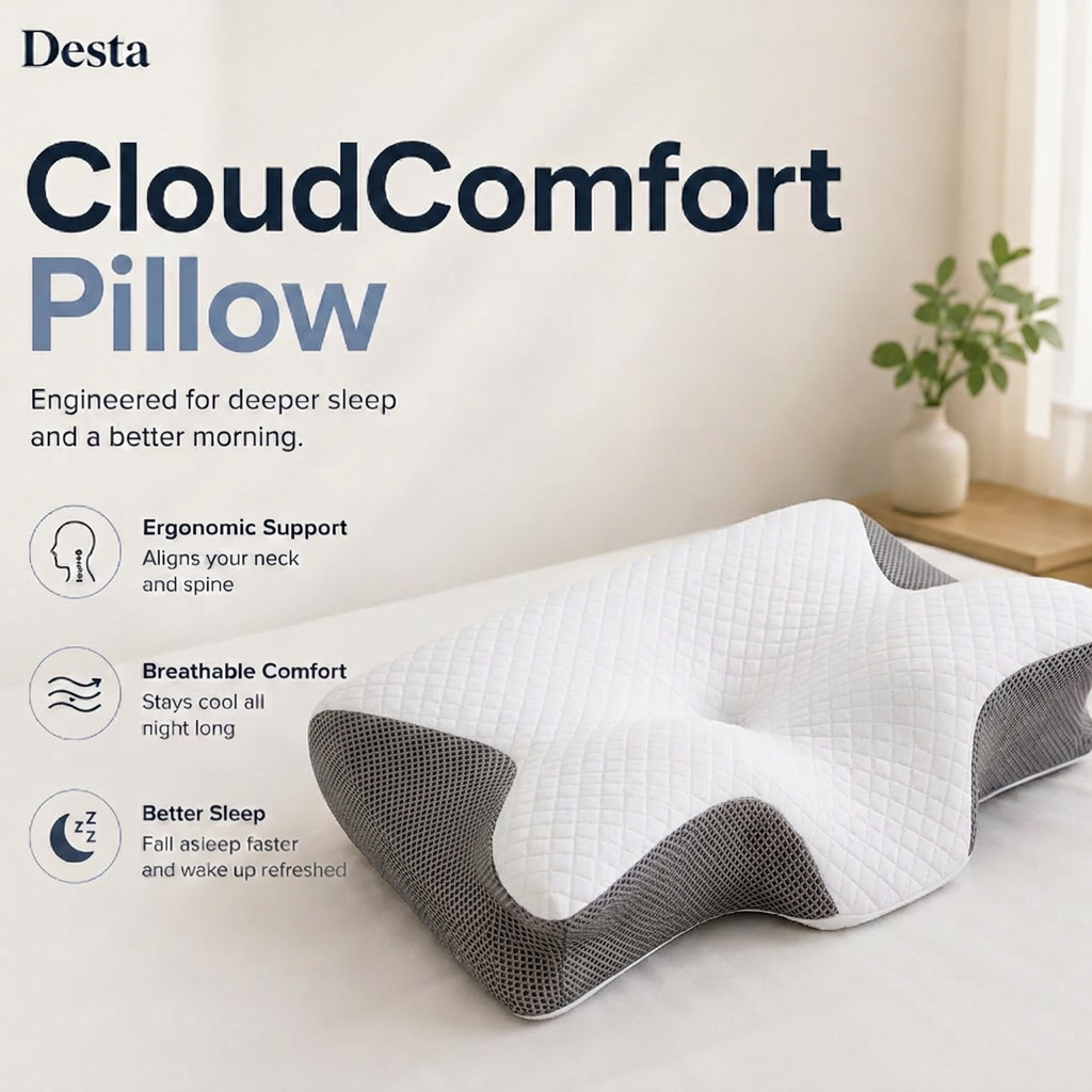 Desta™ CloudComfort Pillow
